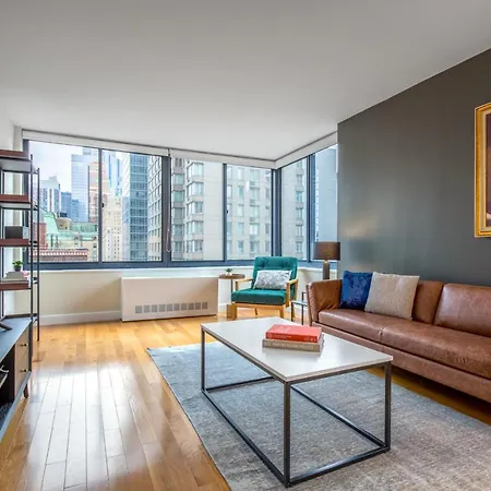 Ferienwohnung Midtown 1Br W Pool Gym Parking Nr Times Sq Nyc-378
